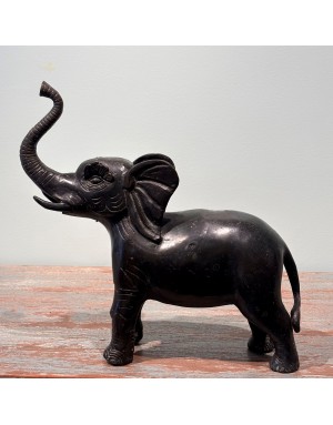 Eléphant en laiton de Java