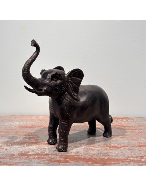 Eléphant en laiton de Java