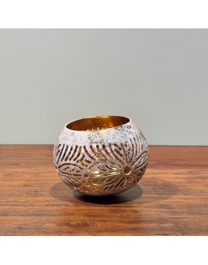 Photophore en noix de coco